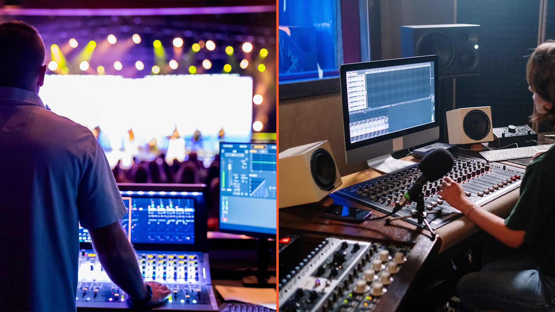 Difference Between Studio Mixing and Live Mixing